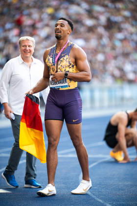 BERLIN, GERMANY - AUGUST 30, 2026: Leo NEUGEBAUER (GER Germany) competing in the Men 1500M Decathlon, during the ISTAF at Olympic Stadium on August 30, 2026 in Berlin, Germany. Copyright: xBEAUTIFULxSPORTS Kuehnx