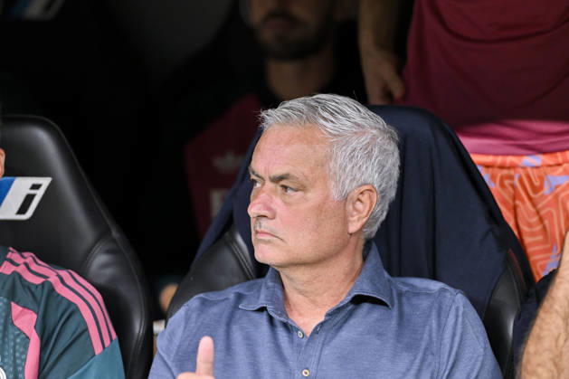 August 30, 2026, Madrid, Madrid, Spain: JOSE MOURINHO heach coach of Real Madrid CF during the match on Matchday 3 of the 2026-27 National League First Division Championship between REAL MADRID C.F. and MALAGA CF, played at the Bernabeu Stadium on August 30, 2026, in Madrid, Spain. Madrid Spain - ZUMAc312 20260830_zsp_c312_001 Copyright: xOscarxManuelxSanchezx