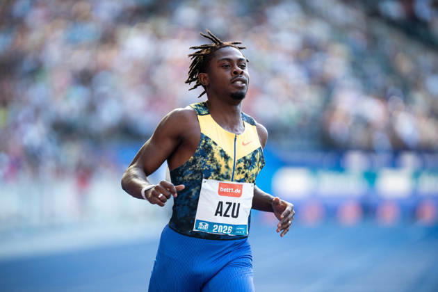 BERLIN, GERMANY - AUGUST 30, 2026: Jeremiah AZU (GBR Great Britain) competing in the Men 100M, during the ISTAF at Olympic Stadium on August 30, 2026 in Berlin, Germany. Copyright: xBEAUTIFULxSPORTS Kuehnx