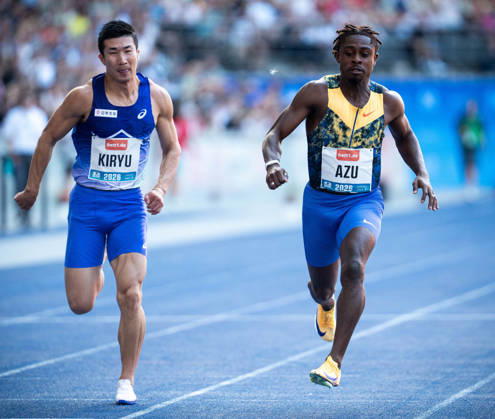 BERLIN, GERMANY - AUGUST 30, 2026: Jeremiah AZU (GBR Great Britain) competing in the Men 100M, during the ISTAF at Olympic Stadium on August 30, 2026 in Berlin, Germany. Copyright: xBEAUTIFULxSPORTS Kuehnx