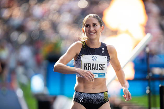 BERLIN, GERMANY - AUGUST 30, 2026: Gesa KRAUSE (GER Germany) competing in the Women 3000M Steeplechase, during the ISTAF at Olympic Stadium on August 30, 2026 in Berlin, Germany. Copyright: xBEAUTIFULxSPORTS Kuehnx