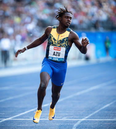 BERLIN, GERMANY - AUGUST 30, 2026: Jeremiah AZU (GBR Great Britain) competing in the Men 100M, during the ISTAF at Olympic Stadium on August 30, 2026 in Berlin, Germany. Copyright: xBEAUTIFULxSPORTS Kuehnx