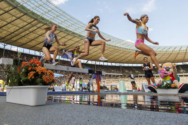 BERLIN, GERMANY - AUGUST 30, 2026: Gesa KRAUSE (GER Germany) competing in the 2000m steeplechase during the ISTAF at Olympic Stadium on August 30, 2026 in Berlin, Germany. Germany Copyright: xAxelxKohringx