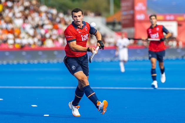 Wavre, 30-08-2026, , FIH Hockey World Cup 2026 Men, 2026. Pepe Cunill action during the FIH World Cup Final Spain - Germany (men) Spain - Germany (men)  x206252822x Copyright: