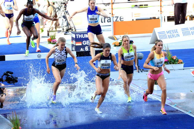 August 30, 2026, Track and Field, GER DEU, Berlin, Germany, ISTAF Steeplechase, Women, Gesa Felicitas Krause, Hyde, Guerth, Coburn, Berlin Olympic Stadium, Berlin, Germany Copyright: xNordphotox xEnglerx