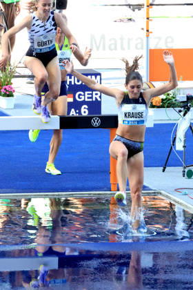 August 30, 2026, Track and Field, GER DEU, Berlin, Germany, ISTAF Steeplechase, Women, Gesa Felicitas Krause, Berlin Olympic Stadium, Berlin, Germany Copyright: xNordphotox xEnglerx