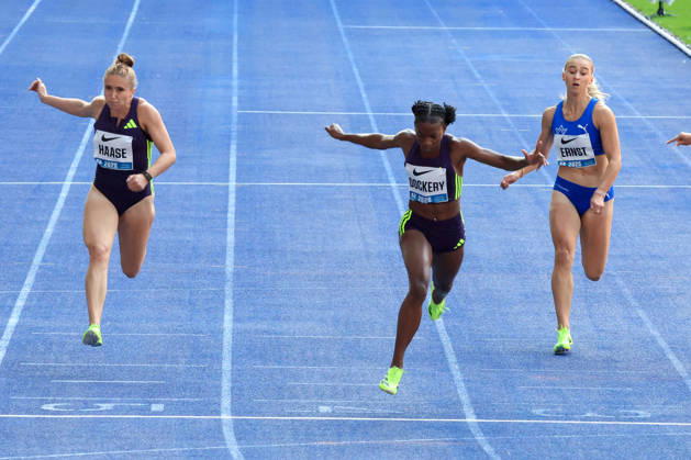 August 30, 2026, Track and Field, GER DEU, Berlin, Germany, ISTAF Women s 100m, Christania Williams, Berlin Olympic Stadium, Berlin, Germany Copyright: xNordphotox xEnglerx