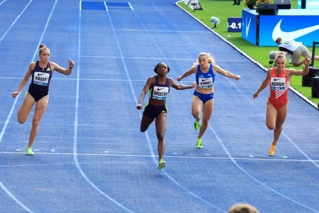 August 30, 2026, Track and Field, GER DEU, Berlin, Germany, ISTAF Women s 100m, Christania Williams, Berlin Olympic Stadium, Berlin, Germany Copyright: xNordphotox xEnglerx