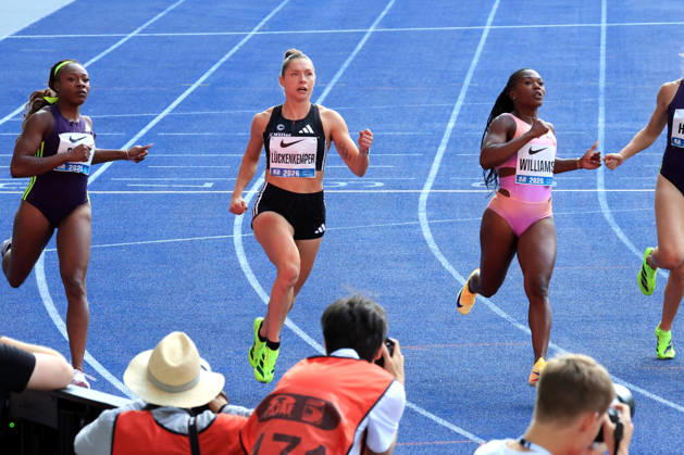 August 30, 2026, Track and Field, GER DEU, Berlin, Germany, ISTAF Women s 100m, Gina Lueckenkemper, Haase Berlin, Berlin Olympic Stadium, Berlin, Germany Copyright: xNordphotox xEnglerx