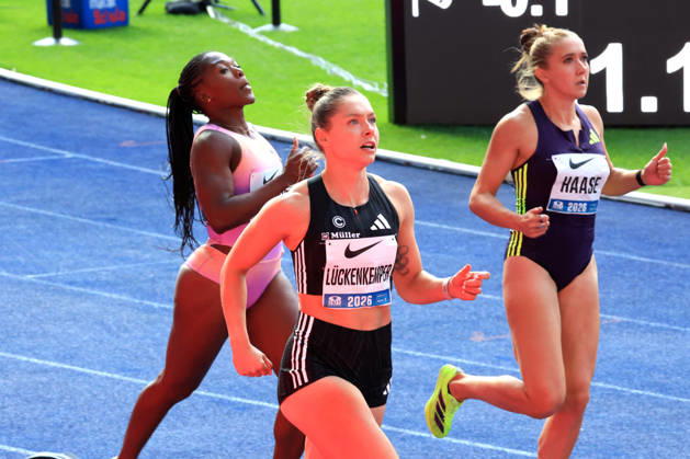 August 30, 2026, Track and Field, GER DEU, Berlin, Germany, ISTAF Women s 100m, Gina Lueckenkemper, Haase Berlin, Berlin Olympic Stadium, Berlin, Germany Copyright: xNordphotox xEnglerx