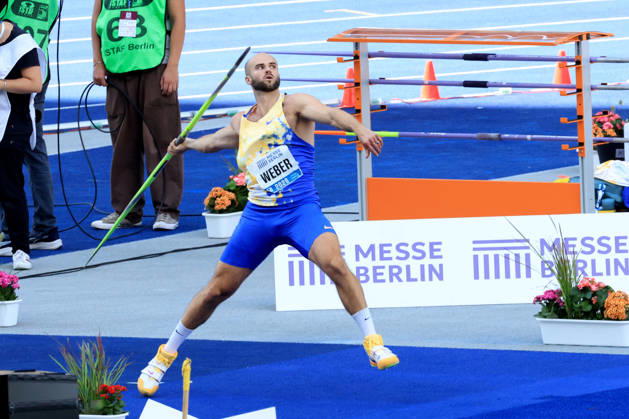 August 30, 2026, Track and Field, GER DEU, Berlin, Germany, ISTAF Javelin Throw, Julian Weber, Berlin, Berlin Olympic Stadium, Berlin, Germany Copyright: xNordphotox xEnglerx
