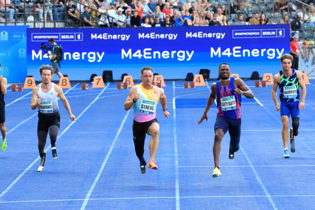 August 30, 2026, Track and Field, GER DEU, Berlin, Germany, ISTAF 100m Para Men, Felix Streng, Guity Guity, Hendriks Berlin, Berlin Olympic Stadium, Berlin, Germany Copyright: xNordphotox xEnglerx