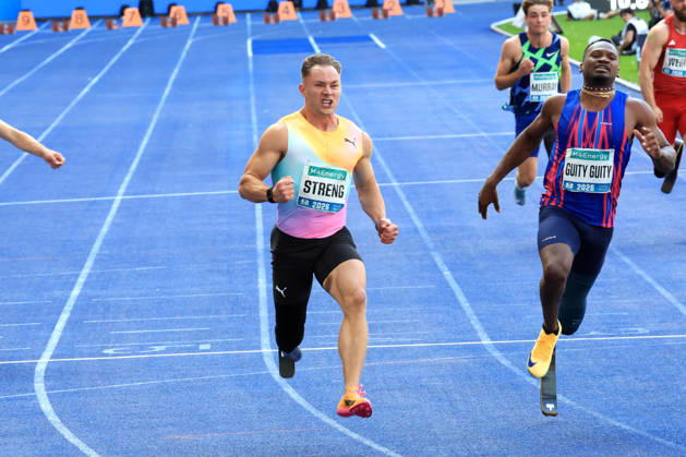 August 30, 2026, Track and Field, GER DEU, Berlin, Germany, ISTAF 100m Para Men, Felix Streng, Guity Guity Berlin, Berlin Olympic Stadium, Berlin, Germany Copyright: xNordphotox xEnglerx