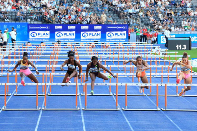 August 30, 2026, Track and Field, GER DEU, Berlin, Germany, ISTAF 100m Hurdles, Women, Danielle Williams, Hughes, Berlin Olympic Stadium, Berlin, Germany Copyright: xNordphotox xEnglerx