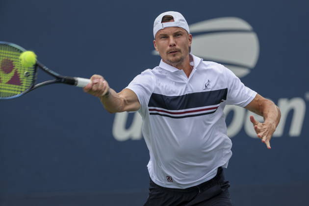 US Open tennis tournament - Day 1 Marton Fucsovics of Hungary in action against Daniel Merida of Spain during the Men™s Singles round one of the US Open Tennis Championships at the USTA Billie Jean King National Tennis Center in Flushing Meadows, New York, USA, 30 August 2026. The 2026 US Open tournament runs from 23 August through 13 September. FLUSHING MEADOWS NEW YORK United States  Copyright: xSARAHxYENESELx