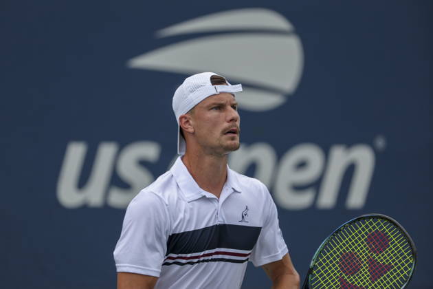 US Open tennis tournament - Day 1 Marton Fucsovics of Hungary in action against Daniel Merida of Spain during the Men™s Singles round one of the US Open Tennis Championships at the USTA Billie Jean King National Tennis Center in Flushing Meadows, New York, USA, 30 August 2026. The 2026 US Open tournament runs from 23 August through 13 September. FLUSHING MEADOWS NEW YORK United States  Copyright: xSARAHxYENESELx