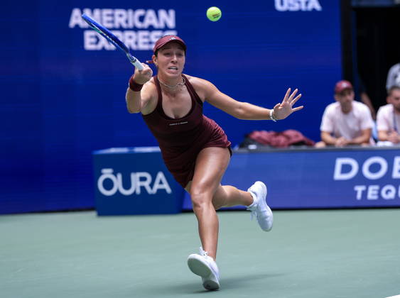 US Open tennis tournament - Day 1 Jessica Pegula of the USA in action against Elena-Gabriela Ruse of Romania during the Women s Singles round one of the US Open Tennis Championships at the USTA Billie Jean King National Tennis Center in Flushing Meadows, New York, USA, 30 August 2026. The 2026 US Open tournament runs from 23 August through 13 September. FLUSHING MEADOWS NEW YORK United States  Copyright: xCRISTOBALxHERRERA-ULASHKEVICHx