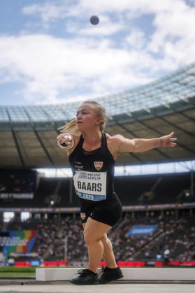 BERLIN, GERMANY - AUGUST 30, 2026: Lara BAARS (NED Netherlands) competing in the para hotpot during the ISTAF at Olympic Stadium on August 30, 2026 in Berlin, Germany. Germany Copyright: xAxelxKohringx