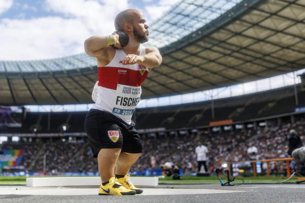 BERLIN, GERMANY - AUGUST 30, 2026: Yannis FISCHER (GER Germany) competing in the para hotpot during the ISTAF at Olympic Stadium on August 30, 2026 in Berlin, Germany. Germany Copyright: xAxelxKohringx