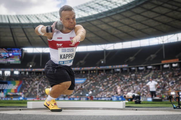 BERLIN, GERMANY - AUGUST 30, 2026: Niko KAPPEL (GER Germany) competing in the para shootout during the ISTAF at Olympic Stadium on August 30, 2026 in Berlin, Germany. Germany Copyright: xAxelxKohringx
