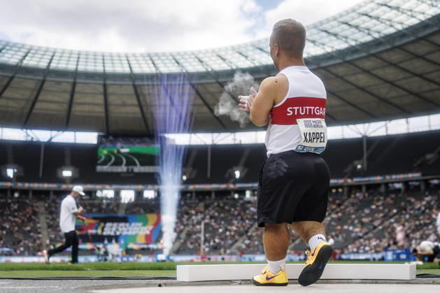 BERLIN, GERMANY - AUGUST 30, 2026: Niko KAPPEL (GER Germany) competing in the para shootout during the ISTAF at Olympic Stadium on August 30, 2026 in Berlin, Germany. Germany Copyright: xAxelxKohringx