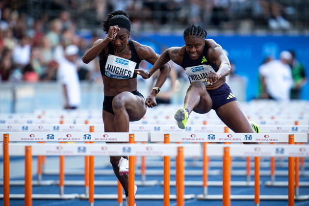 BERLIN, GERMANY - AUGUST 30, 2026: Danielle WILLIAMS (JAM Jamaica) competing in the Women 110M hurdles, during the ISTAF at Olympic Stadium on August 30, 2026 in Berlin, Germany. Copyright: xBEAUTIFULxSPORTS Kuehnx