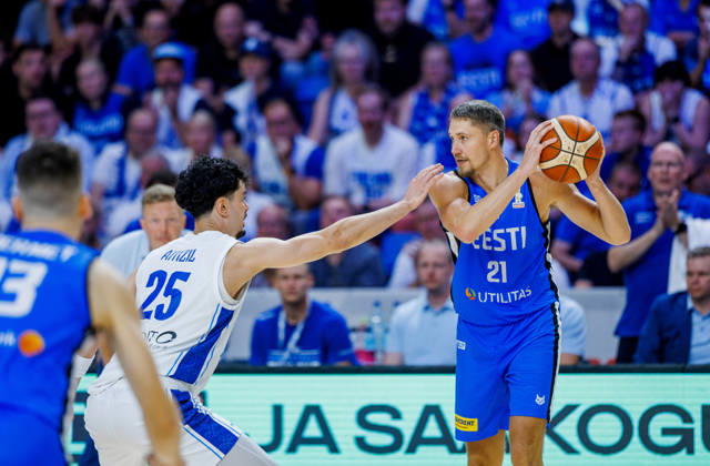 Basketball, European Championship qualifiers, Estonia v Finland