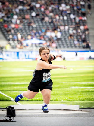 ISTAF 2026 Berlin, August 30, 2026 Amy THOMPSON GBR Great Britain in the para shot put at ISTAF Berlin on August 30, 2026, at the Olympic Stadium in Berlin, Germany Copyright: xBEAUTIFULxSPORTS R.xSchmittx