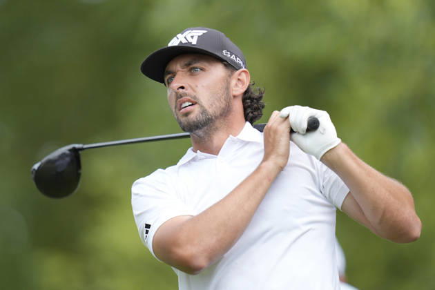 SUTTON COLDFIELD, ENGLAND - AUG 30: Marco Penge (ENG) plays from the seventeenth tee during Round 4 at the 2026 Husqvarna British Masters at The Belfry, Sutton Coalfield on August 30, 2026 in Warwickshire, England The 2026 Husqvarna British Masters