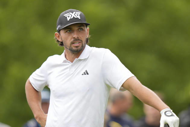 SUTTON COLDFIELD, ENGLAND - AUG 30: Marco Penge (ENG) waits on the third tee during Round 4 at the 2026 Husqvarna British Masters at The Belfry, Sutton Coalfield on August 30, 2026 in Warwickshire, England The 2026 Husqvarna British Masters