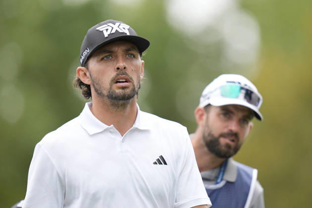 SUTTON COLDFIELD, ENGLAND - AUG 30: Marco Penge (ENG) walks from the third tee during Round 4 at the 2026 Husqvarna British Masters at The Belfry, Sutton Coalfield on August 30, 2026 in Warwickshire, England The 2026 Husqvarna British Masters