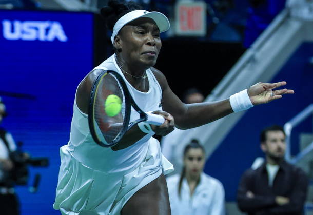 US Open tennis tournament - Day 1 Venus Williams of USA in action against Sofia Kenin of USA during the Women s Singles round one of the US Open Tennis Championships at the USTA Billie Jean King National Tennis Center in Flushing Meadows, New York, USA, 30 August 2026. The 2026 US Open tournament runs from 23 August through 13 September. FLUSHING MEADOWS NEW YORK United States  Copyright: xCRISTOBALxHERRERA-ULASHKEVICHx