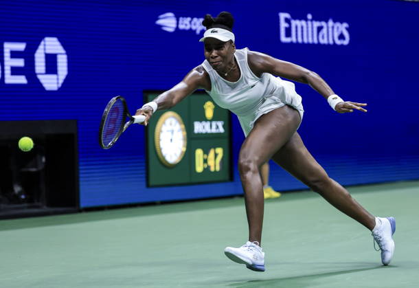 US Open tennis tournament - Day 1 Venus Williams of USA in action against Sofia Kenin of USA during the Women s Singles round one of the US Open Tennis Championships at the USTA Billie Jean King National Tennis Center in Flushing Meadows, New York, USA, 30 August 2026. The 2026 US Open tournament runs from 23 August through 13 September. FLUSHING MEADOWS NEW YORK United States  Copyright: xCRISTOBALxHERRERA-ULASHKEVICHx