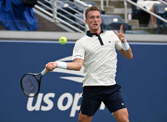 FLUSHING NY- AUGUST 30: Jiri Lehecka Vs Pablo Carreno Busta during day 6 of the 2026 US Open at the USTA Billie Jean King National Tennis Center on August 30, 2026 in Flushing Queens. Copyright: xmpi04x Copyright: xIMAGO MediaPunchx