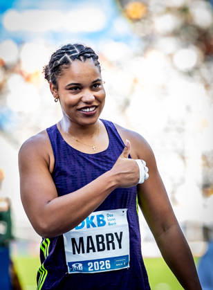 ISTAF 2026 Berlin, August 30, 2026 Thumbs up to Yemisi MABRY (GER, Germany) in the women s shot put at ISTAF Berlin on August 30, 2026, at the Olympic Stadium in Berlin, Germany Copyright: xBEAUTIFULxSPORTS R.xSchmittx