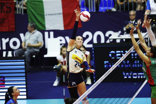 Volleyball, Frauen, EM, Italien - Bulgarien