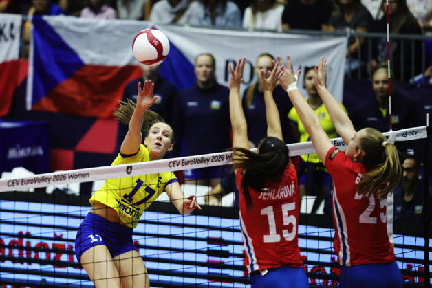Volleyball, Frauen, EM, Tschechien - Schweden