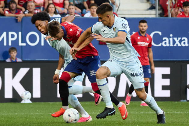 Fußball, Spanien, CA Osasuna - FC Getafe