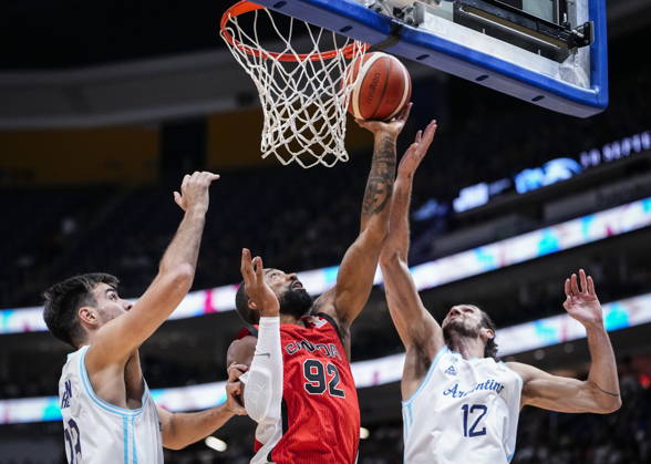 Basketball, World Cup qualifiers, Canada v Argentina