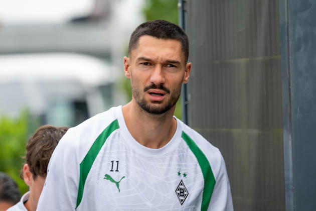 Football, Bundesliga 1, Borussia Mönchengladbach, Training