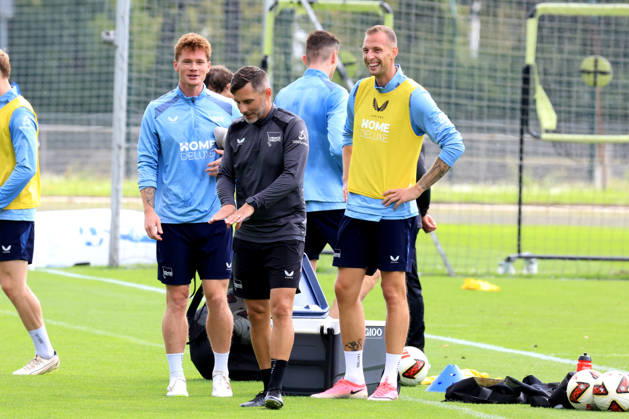 September 1, 2026, Germany, Soccer, 2. Bundesliga, 2026–2027 Season, Sportforum, Hertha BSC, Training: Gustaf Nilsson, Hertha BSC Berlin 9; Head Coach Stefan Leitl, Hertha BSC Berlin; Sebastian Groenning, Hertha BSC Berlin 17; 2nd Division; DFB and DFL regulations prohibit any use of photographs as image sequences and or quasi-video; Berlin Sportforum, Berlin, Germany Copyright: xNordphotox xEnglerx