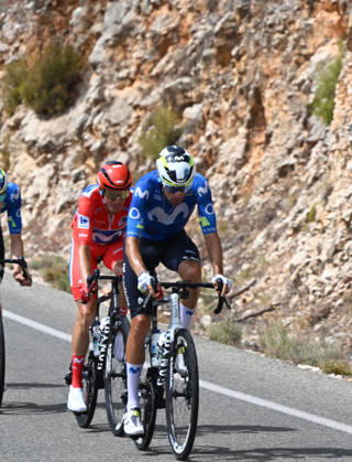 01-09-2026 Vuelta A Espana; Tappa 10 Alcaraz - Elche De La Sierra; 2026, Movistar; Mas, Enric; Arcas Pena, Jorge; 