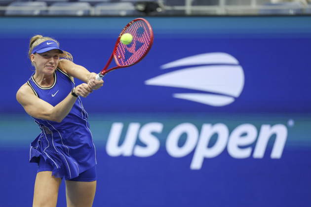 US Open tennis tournament - Day 3 Alina Korneeva of Russia in action against Madison Keys of the US during the Women™s Singles round one of the US Open Tennis Championships at the USTA Billie Jean King National Tennis Center in Flushing Meadows, New York, USA, 01 September 2026. The 2026 US Open tournament runs from 23 August through 13 September. FLUSHING MEADOWS NEW YORK United States  Copyright: xSARAHxYENESELx