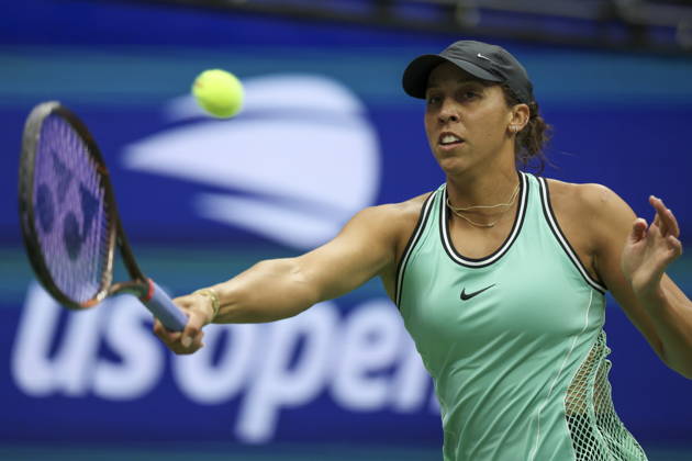 US Open tennis tournament - Day 3 Madison Keys of the US in action against Alina Korneeva of Russia during the Women™s Singles round one of the US Open Tennis Championships at the USTA Billie Jean King National Tennis Center in Flushing Meadows, New York, USA, 01 September 2026. The 2026 US Open tournament runs from 23 August through 13 September. FLUSHING MEADOWS NEW YORK United States  Copyright: xSARAHxYENESELx