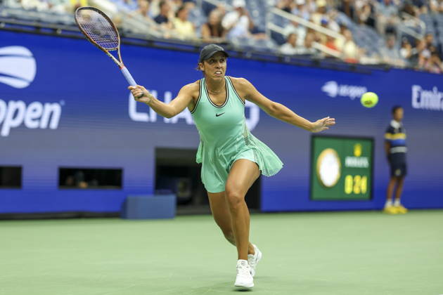 US Open tennis tournament - Day 3 Madison Keys of the US in action against Alina Korneeva of Russia during the Women™s Singles round one of the US Open Tennis Championships at the USTA Billie Jean King National Tennis Center in Flushing Meadows, New York, USA, 01 September 2026. The 2026 US Open tournament runs from 23 August through 13 September. FLUSHING MEADOWS NEW YORK United States  Copyright: xSARAHxYENESELx