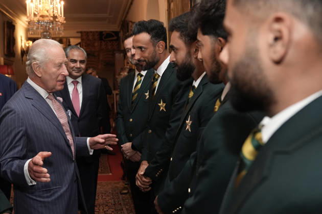 Audience at Clarence House King Charles III meets members of the Pakistan National Cricket Team during an audience with the team at Clarence House in London. Picture date: Wednesday September 2, 2026., Credit:Stefan Rousseau PA ROTA - B68 Avalon UK, London  Copyright: xStefanxRousseaux xPAxROTAx-xB68x xAvalonx 1130178503