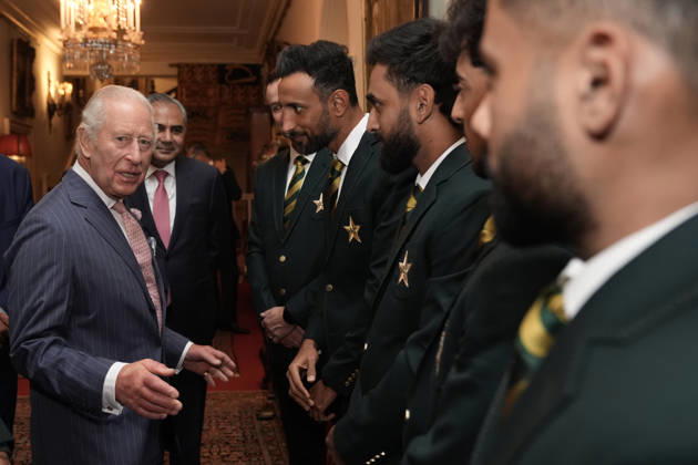 Audience at Clarence House King Charles III meets members of the Pakistan National Cricket Team during an audience with the team at Clarence House in London. Picture date: Wednesday September 2, 2026., Credit:Stefan Rousseau PA ROTA - B68 Avalon UK, London  Copyright: xStefanxRousseaux xPAxROTAx-xB68x xAvalonx 1130178518