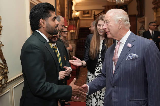 Audience at Clarence House King Charles III meets members of the Pakistan National Cricket Team during an audience with the team at Clarence House in London. Picture date: Wednesday September 2, 2026., Credit:Stefan Rousseau PA ROTA - B68 Avalon UK, London  Copyright: xStefanxRousseaux xPAxROTAx-xB68x xAvalonx 1130178602