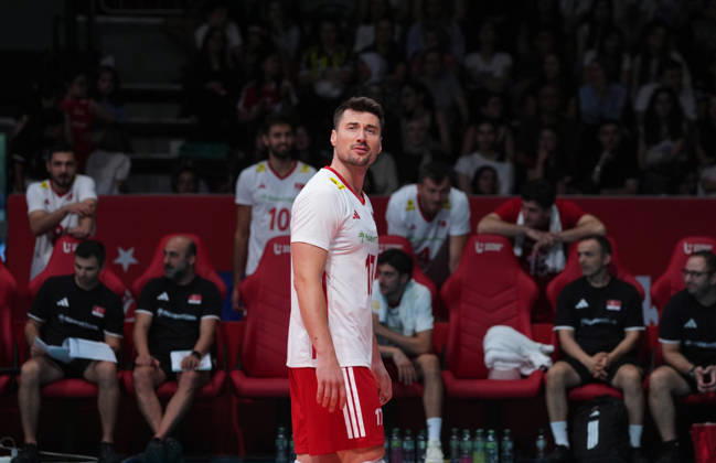Turkiye v Denmark - CEV EuroVolley 2026 Men Friendly Match ANKARA, TURKIYE - SEPTEMBER 2: Murat Yenipazar of Turkiye in action during the friendly match ahead of the 2026 CEV Men s European Volleyball Championship between Turkiye and Denmark at Baskent Volleyball Hall in Ankara, Turkiye, on September 2, 2026. Guven Yilmaz Anadolu Ankara Turkey. Editorial use only. Please get in touch for any other usage.  Copyright: x2026xAnadoluxGuvenxYilmazx