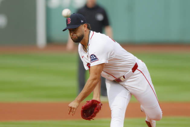 Boston Red Sox pitcher Patrick Sandoval delivers during the first inning against the Seattle Mariners at Fenway Park in Boston, Massachusetts on Wednesday, September 2, 2026.  BOP20260902002 CJxGUNTHER